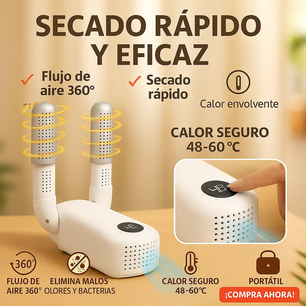 Secador de Zapatos Portátil envío GRATIS