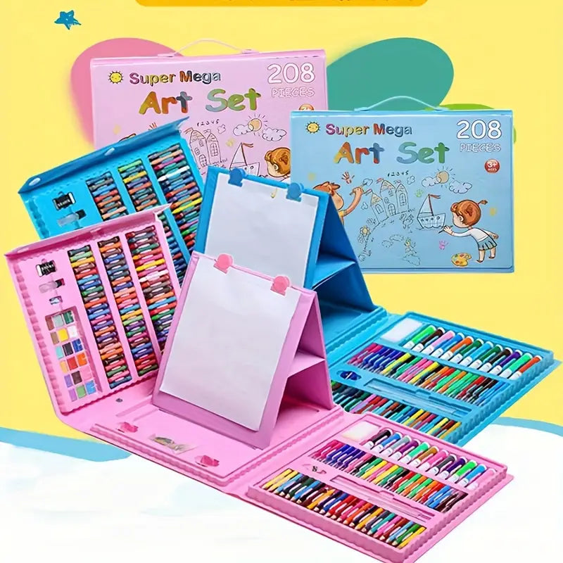 KIT DE ARTE MALETA X 208 PIEZAS