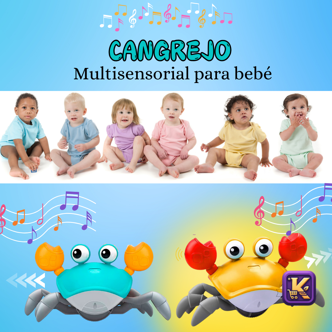 Juguete Musical  Cangrejo