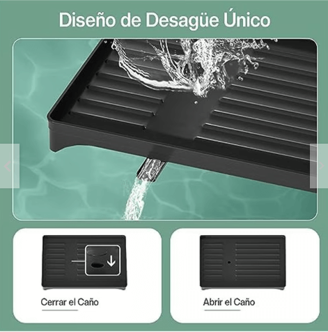 Escurridor de platos DuoClean 2 niveles